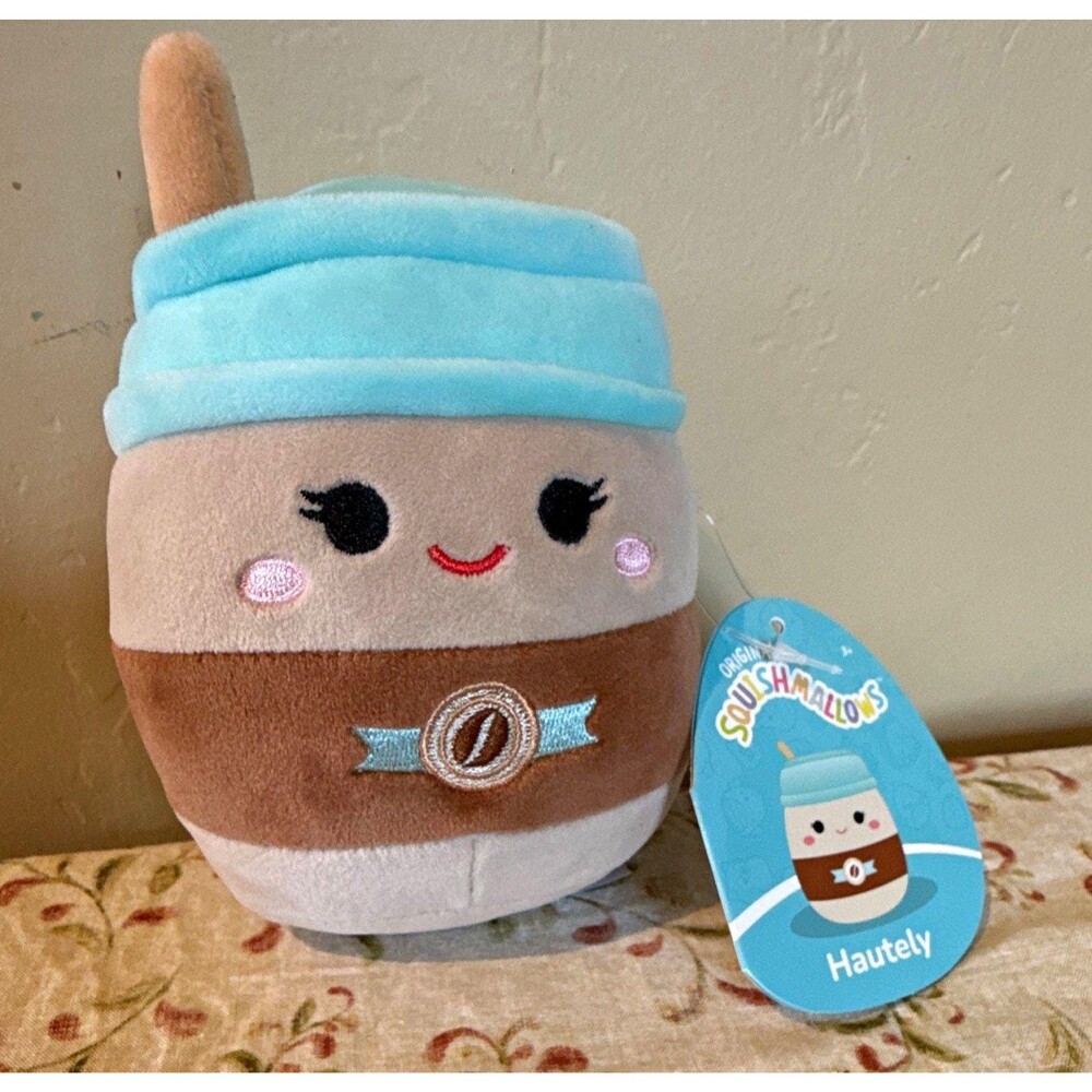 Squishmallows Hautely Coffee Cup Plush Doll Small (6-14 in) Washable 3+
